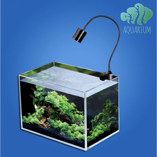 Đèn Led Rọi Kẹp Thành Kính - Trắng/ Vàng