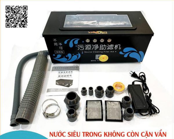 Drum Mini - Thiết Bị Tách Phân Cặn Cho Bể Cá - Dùng Cho Hồ 2 Khối - 10 Khối