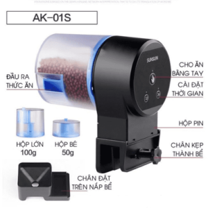 May cho cá ăn sunsun AK series