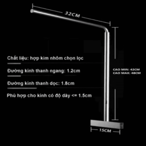 Giá treo chữ L mufan tròn