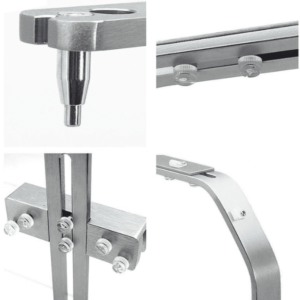 Giá treo đèn Week inox dẹp
