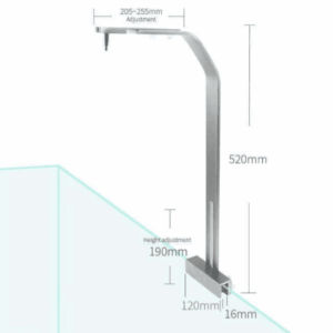 Giá treo đèn Week inox dẹp