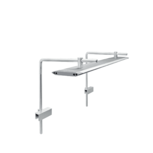 Giá treo đèn Week inox tròn chữ L